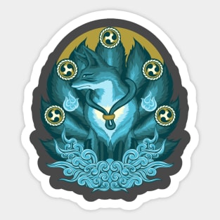 Kitsune Sticker